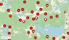 Hitta alla fornborgar i Sverige med Bildkartan